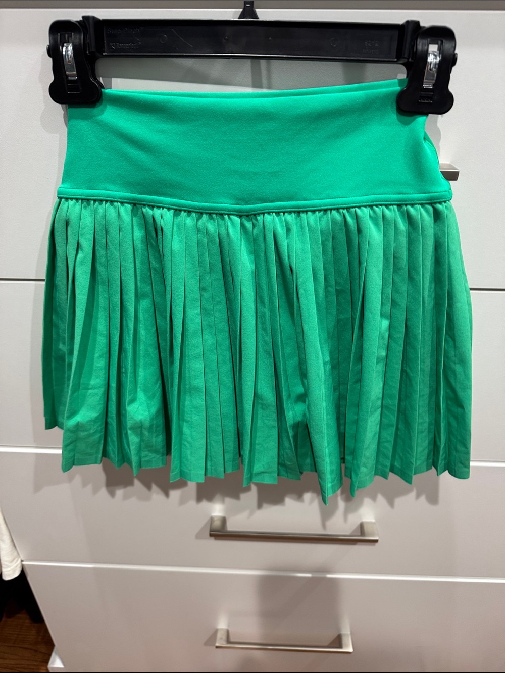 aerie Bright Green Pleated Skirt